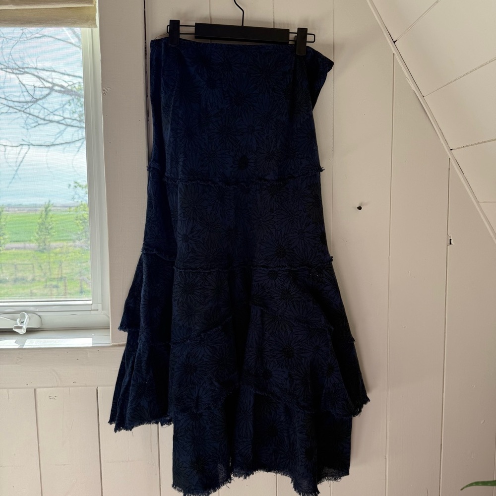 Layered Floral Skirt